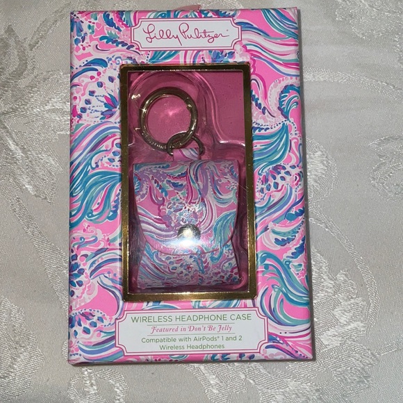 Lilly Pulitzer wireless AirPods case New - Picture 1 of 5